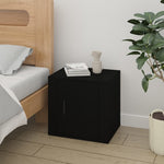 ZNTS Bedside Cabinets 2 pcs Black 50x39x47 cm 816691