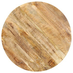 ZNTS Side Table 68x68x56 cm Solid Mango Wood 320659