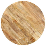 ZNTS Side Table 68x68x56 cm Solid Mango Wood 320659