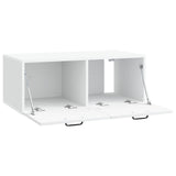 Wall-Mounted TV Cabinet White 78.5 x 41 x 30 cm Engineered Wood 898685