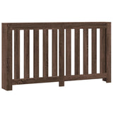 Radiator Cover Brown Oak 149x20x82 cm Engineered Wood 852750