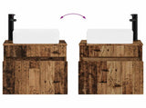 Wall-mounted Sink Vanity Old Wood 49 x 41 x 63 cm 890570