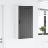 Wall Cabinet LUCCA Black 50 x 31 x 100 cm Engineered Wood 885126
