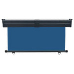 Balcony Side Awning 145x250 cm Blue 48426