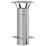 Chimney Extension Silver 35 x 35 x 65 cm Stainless Steel 42008445
