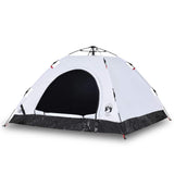 Camping Tent 5-Person White Blackout Fabric Quick Release 4004176