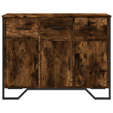 Sideboard Smoked Oak 97x32.5x74.5 cm Engineered Wood 848561
