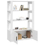 Sideboard White 80x30x119.5 cm Engineered Wood 819468