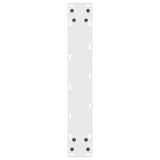 Bar Table Legs White 2 pcs 40x cm Steel 4013325