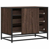 Drawer Cabinet Brown Oak 70x41x56 cm Engineered Wood 849078