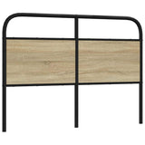 Replace Headboard Sonoma Oak 135 cm Steel and Engineered Wood 4100290