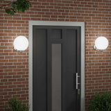 Outdoor Wall Light 2 pcs Silver 29 x 25 x 33 cm 4005942