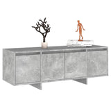 TV Cabinet Concrete Grey 120x30x40.5 cm Engineered Wood 809579