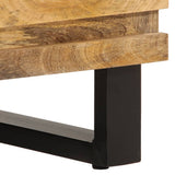 Highboard 60x34x100 cm Solid Wood Rough Mango 377584