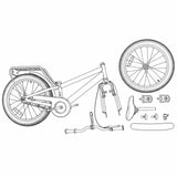 Kids Bike 20 Inches for 6-11 Years Old Green 42009368