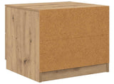 Bedside Cabinet with Drawer 2 pcs Artisan Oak 45 x 39 x 50cm 880508