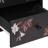 Bedside Table 2 pcs Brown 40 x 33.5 x 46 cm Solid Mango Wood 4018699