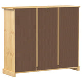 Shoe Cabinet Corona 99x32x85 cm Solid Wood Pine 4002785
