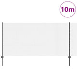 Welded Wire Fence with Post 10 x 1.2 m PVC-Coated Steel 3336566