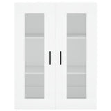 Highboard White 69.5x34x180 cm Engineered Wood 3198225