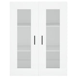 Highboard White 69.5x34x180 cm Engineered Wood 3198289