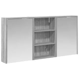 Bathroom Cabinet Set 3 pcs 126 x 16 x 62.5 cm Engineered wood 3403829