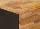 Coffee Table Brown 80 x 50 x 40 cm Solid Mango Wood 4018301