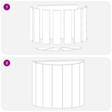 Planter White 60 x 30 x 50 cm Steel 883718