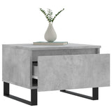 Coffee Tables 2 pcs Concrete Grey 50x46x35 cm Engineered Wood 830885