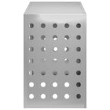 Air Conditioner Cover Silver 90 x 40 x 60 cm Galvanised Steel 8014127