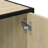 Bathroom Sink Cabinet Sonoma Oak 65x33x60 cm Engineered Wood 849275