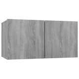 8 Piece TV Cabinet Set Grey Sonoma Engineered Wood 3114412