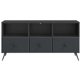 TV Cabinet with Drawer Black 102 x 34.5 x 50 cm Engineered Wood 895596