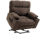 Electric Riser and Recliner Chair for Elderly, Power Lift Recliner Chair with Remote Control, Dark T3398P378877