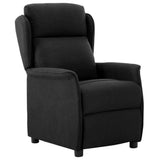 Recliner Chair Black 66.5 x 94 x 101.5 cm Polyester 340154