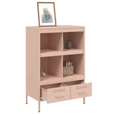 Highboard Pink 68x39x101.5 cm Steel 843103