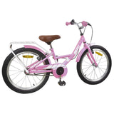 Kids Bike 20 Inches for 6-11 Years Old Light Pink 42009464