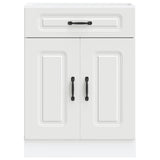 Kitchen Base Cabinet Kalmar White Engineered Wood 853487