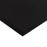 Desk Top Dark Brown 100x60x2.5 cm Solid Wood Oak Rectangular 4009033