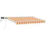 Yellow, Orange and White 3.5 x 2 m Polyester with PU coating 3420542