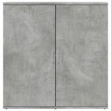 Sideboards 2 pcs Concrete Grey 79x38x80 cm Engineered Wood 3276605