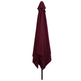 Garden Parasol 295 x 295 x 245 cm Polyester and Steel 42003656