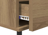 Bedside Cabinet with Drawer 2 pcs Artisan Oak 40 x 35 x 50 cm 882652