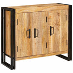 Sideboard Brown 80 x 33 x 70 cm Solid mango wood 4104748