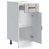 Kitchen Base Cabinet Lucca Grey Sonoma Engineered Wood 853703