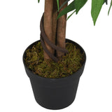 Artificial Mango Tree 300 Leaves 80 cm Green 359030