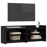 TV Cabinet 135 x 33 x 47 cm Black Oak Engineered Wood 8011228