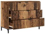 Sideboard Old Wood 79.5 x 33 x 82 cm Engineered Wood 883442