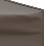 Folding Party Tent with Sidewalls Taupe 2x2 m 93512
