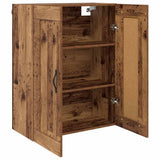 Wall Mounted Cabinet Old Wood 69.5 x 34 x 90 cm Engineered Wood 882427